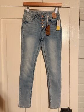 Hippie Girl high rise skinny jeans